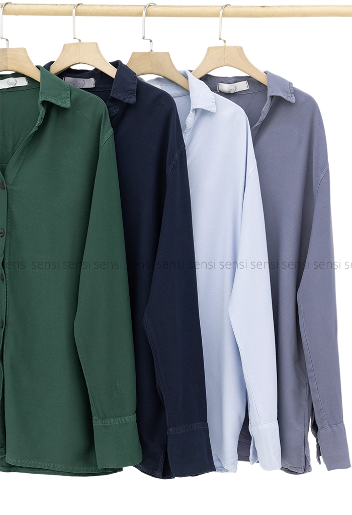 شومیز جلو دکمه cuttonکد1005092